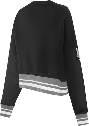 Pro Standard Womens NFL Retro Classics Brushed Back French Terry Crewneck Sweatshirt in Saudi Arabia