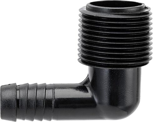 ORBIT 2 Pack (20 Total Mittings) 3/4 Inch × 1/2 بوصة Barb Elbow Funny Pipe Tiptings - 10 Pack in Kuwait