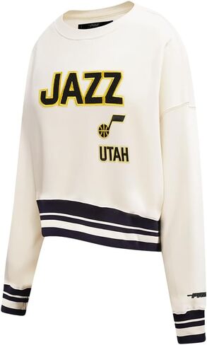 Pro Standard NBA womens Womens Nba Retro Classics Brushed Back French Terry Crewneck Sweatshirt in Saudi Arabia