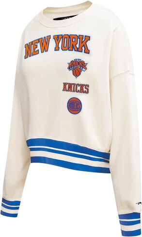 Pro Standard NBA womens Womens Nba Retro Classics Brushed Back French Terry Crewneck Sweatshirt in Saudi Arabia