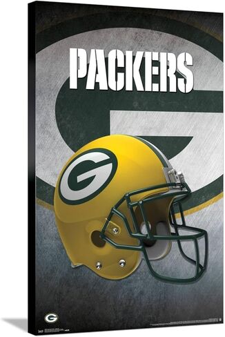 ملصق حائط من القماش من Trends International NFL Green Bay Packers - خوذة 16 in Saudi Arabia