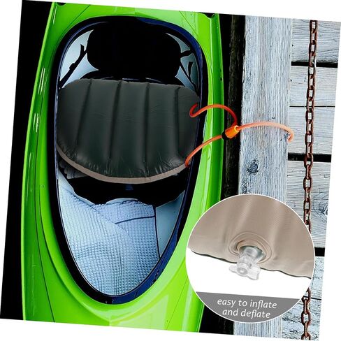Comfortable PVC Inflatable Seat for Fishing Paddleboard Kayak Camping Portable and Seat Pad in Saudi Arabia