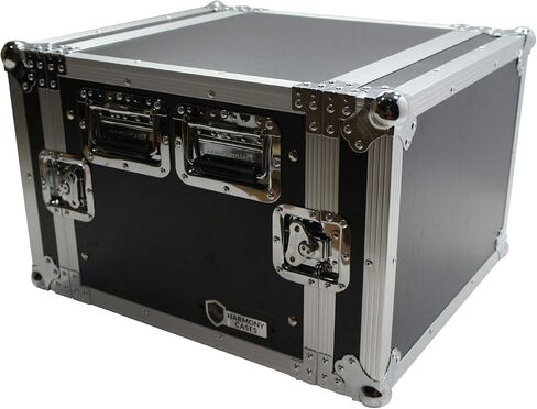 Harmony Audio HC8UAD DJ Flight Amp 8U Rack Space Road Travel Amplifier Case in Saudi Arabia