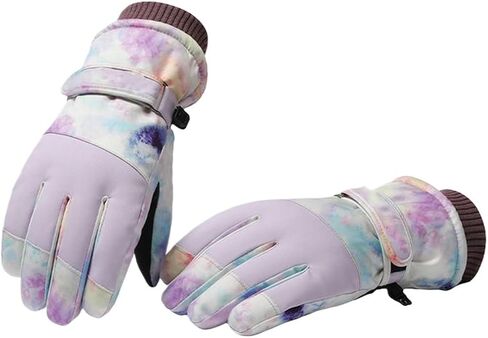 Woman Ski Glove Waterproof Winter Warm Gloves Mobile Phone Touch Screen Skiing Gloves Motorcycle Riding Snow in Saudi Arabia