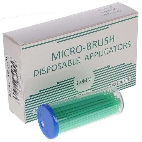 HSB 101310 ، أجهزة تطبيقات الفرشاة الدقيقة ، فرش أسنان قابلة للتصرف ، رقبة قابلة للانحناء للتطبيق الدقيق ، مثالي لتطبيقات الأسنان والمستحضرات التجميلية ، غرامة ، 400/PK in Kuwait