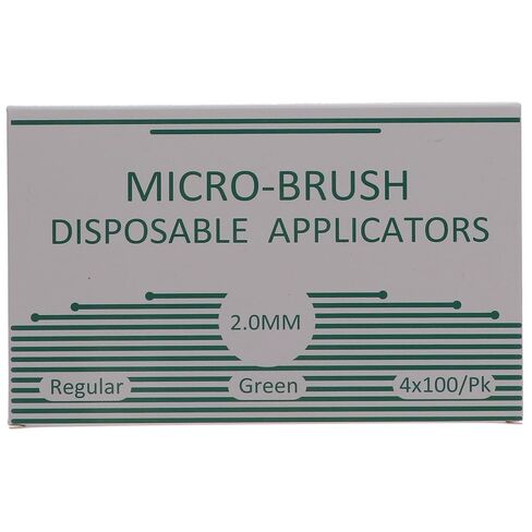 HSB 101310 ، أجهزة تطبيقات الفرشاة الدقيقة ، فرش أسنان قابلة للتصرف ، رقبة قابلة للانحناء للتطبيق الدقيق ، مثالي لتطبيقات الأسنان والمستحضرات التجميلية ، غرامة ، 400/PK in Kuwait