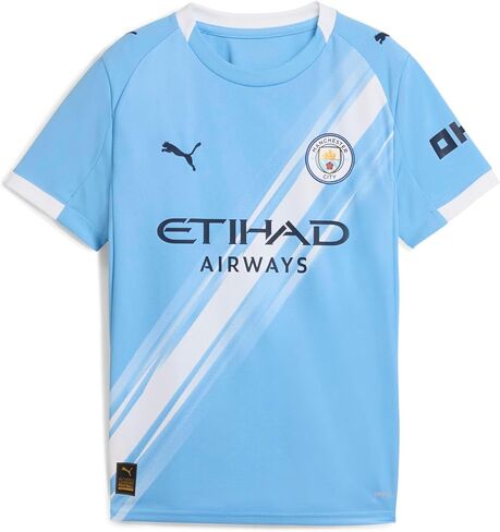 Manchester City FC Kids 2025/26 Home Soccer Jersey - Team Light Blue in Saudi Arabia