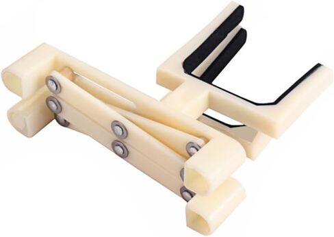 Yardwe Adjustable Violin Stand Holder Portable Plastic Violin Rack Sponge Pad Milk White Color Suitable for Accessories Foldable and Lightweight Design in Saudi Arabia
