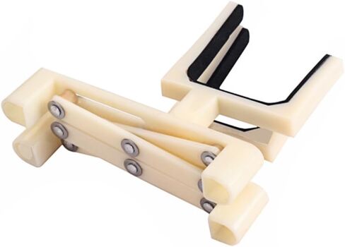 VANZACK Adjustable Plastic Violin Stand Portable Milk White Holder Sponge Pad Lightweight and Foldable Design for Violin Accessories in Saudi Arabia