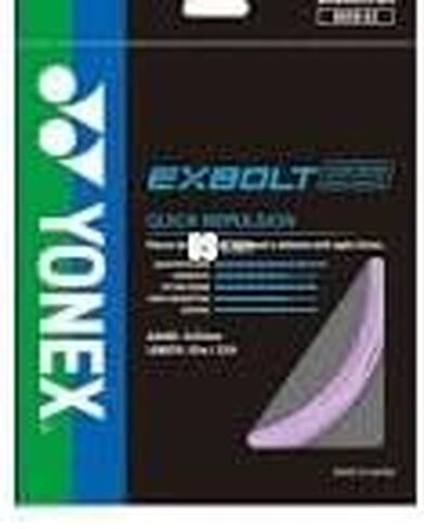 YONEX EXBOLT 63 Badminton String, Gauge 0.63mm, Length 10m/33feet, Choice of Colors in Saudi Arabia