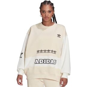 adidas Originals Trefoil Logo Play Sweater Wonder White LG in Kuwait