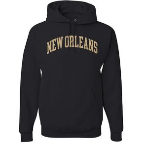 Wild Bobby American Football Cities | Classic Varsity College Style Fantasy Fan Sports Sweatshirt in Saudi Arabia