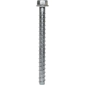 Simpson Strong-Tie THDB62800H 5/8 Inch x 8 Inch, Hex Washer Head, Zinc Plated Titen HD Heavy-Duty Screw Anchor for Concrete, Easy Installation (Pack of 10) in Saudi Arabia