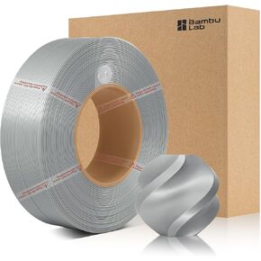 Bamboo1.75mm PLA PLA Basic Rechness High Standness عالية السرعة وسهولة الطباعة البيئية الصديقة مع RFID لـ Bambu Lab A1 ، X1 ، P1 AMS 1KG +/- 0.03 مم (بدون التخزين المؤقت) (أبيض 10100) in Kuwait