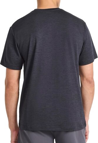 Reebok Men's Strike Short Sleeve Crewneck T-Shirt, Standard Fit, Lightweight Stretch Poly Jersey Fabric in Saudi Arabia