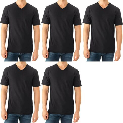 فاكهة لاعب Mens 6pack 6pack أبيض V-nock Thirts Lundershirt L. in Kuwait