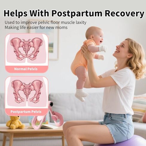 Thigh Master, Pelvic Floor Thigh Exercise Device for Women, Inner Thigh Master Trainer Thigh Strengthening Exerciser Home/Office Workouts in Kuwait