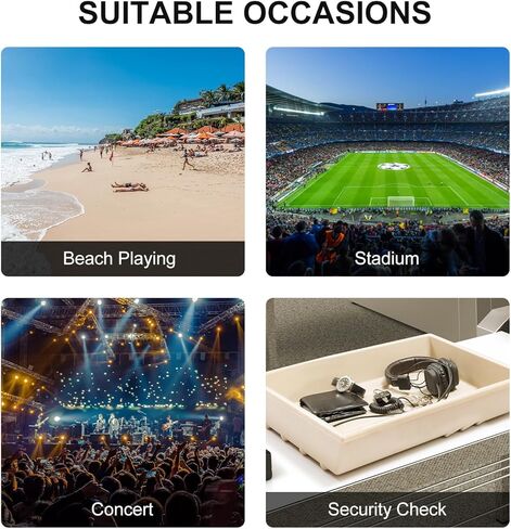 3 جيوب حقيبة واضحة لأحداث الاستاد ، حقيبة رياضية كبيرة من Crossbody الشفافة ، فاني حزمة المحفظة للنساء الرجال in Kuwait