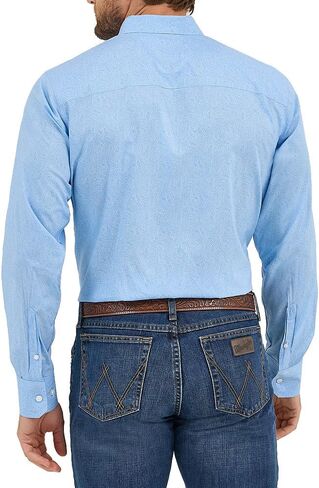 Wrangler Cody Johnson Blue Paisley Shirt in Saudi Arabia