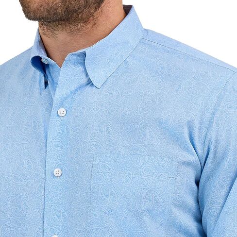Wrangler Cody Johnson Blue Paisley Shirt in Saudi Arabia