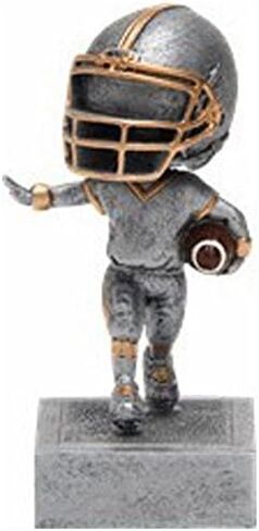 Decade Awards Football Bobblehead Trophy - 5.5 Inch Tall | Engraved Football Award - Customize Now in Saudi Arabia