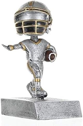 Decade Awards Football Bobblehead Trophy - 5.5 Inch Tall | Engraved Football Award - Customize Now in Saudi Arabia