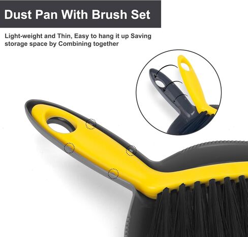 KeFanta Outdoor/Indoor Broom for Floors, 53" Long Handle Angle Broom for Sweeping Indoor Concrete Courtyard Garage Patio Home Kitchen Office Lobby in Saudi Arabia