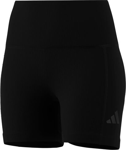 adidas Women's All Szn Ribbed High-Waisted Bike Shorts in Saudi Arabia