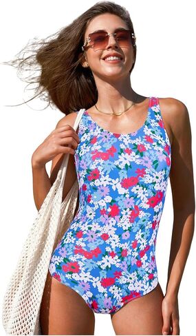 Zando قطعة واحدة من ملابس السباحة بدلات الاستحمام للنساء لنساء Cross Cross Back للسباحة لأنشطة مياه العطلات الشاطئية in Saudi Arabia