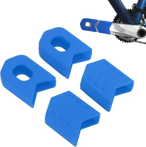 Tissting Crank Boot Protector, MTB Mountain Bike Crankset Caps Protector, Silicone Bicycle Crank Case Cover Crank Sleeve Arm Boot Protector, Protect and Style Your cranks in Saudi Arabia