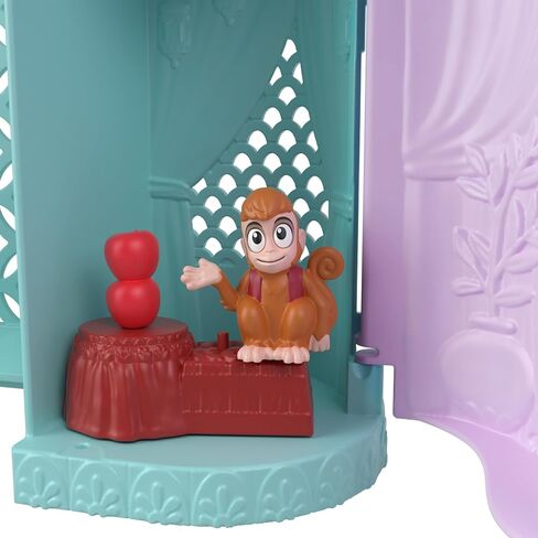 Mattel Disney Princess Toys, Storytime Stackers Elsa Ice Palace, Stackable Castle Doll House with Small Doll & 8 Pieces, Inspired by The Disney Frozen Movies in Saudi Arabia