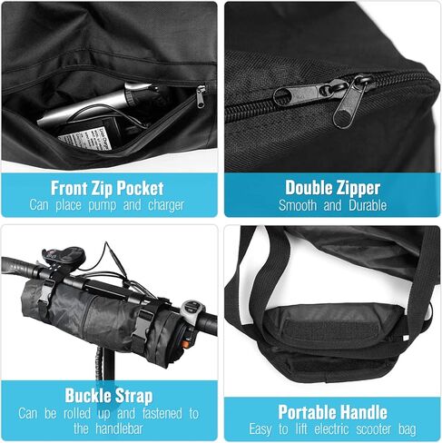 حقيبة سكوتر كهربائية من كينجلينج، حقيبة تخزين سكوتر كهربائية مقاومة للماء، ملحقات سكوتر، حقيبة ظهر سكوتر كهربائية خارجية in Kuwait