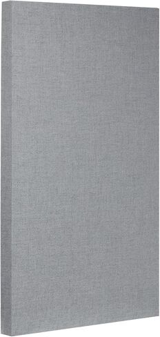 لوحة صوتية ممتصة للصوت من ATS Acoustics مع قماش سونا، NRC 1.0، مقاومة للحريق، 24 بوصة × 36 بوصة × 2 بوصة (بلاتينية) in Kuwait