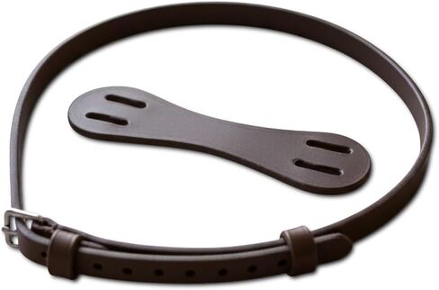 Flash Noseband Strap Attachment with Converter for English Leather Horse Bridle in Saudi Arabia