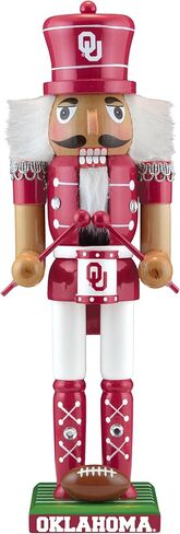 Baby Fanatic MasterPieces Game Day - NCAA Oklahoma Sooners - Team Painted Wood Nutcracker in Saudi Arabia