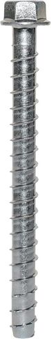 Simpson Strong-Tie Thdb62800h 5/8 بوصة × 8 بوصة ، رأس غسالة سداسية ، مرساة المسمار الثقيلة المغطاة بالزنك HD للخرسانة السهلة (حزمة 10) in Kuwait