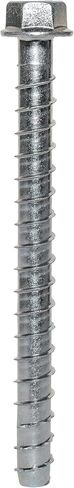 Simpson Strong-Tie Thdb62800h 5/8 بوصة × 8 بوصة ، رأس غسالة سداسية ، مرساة المسمار الثقيلة المغطاة بالزنك HD للخرسانة السهلة (حزمة 10) in Kuwait