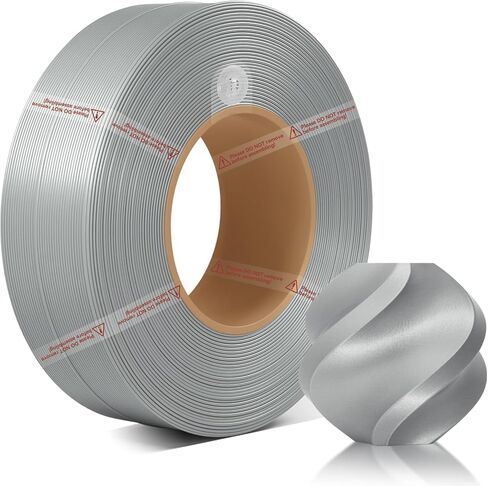 Bamboo1.75mm PLA PLA Basic Rechness High Standness عالية السرعة وسهولة الطباعة البيئية الصديقة مع RFID لـ Bambu Lab A1 ، X1 ، P1 AMS 1KG +/- 0.03 مم (بدون التخزين المؤقت) (أبيض 10100) in Kuwait