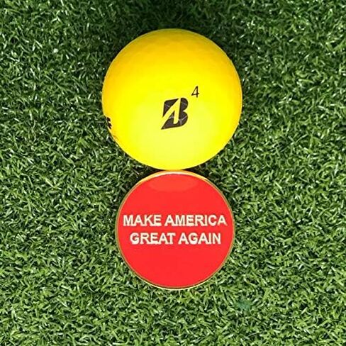 Golf Ball Mark- Make America Great in Saudi Arabia