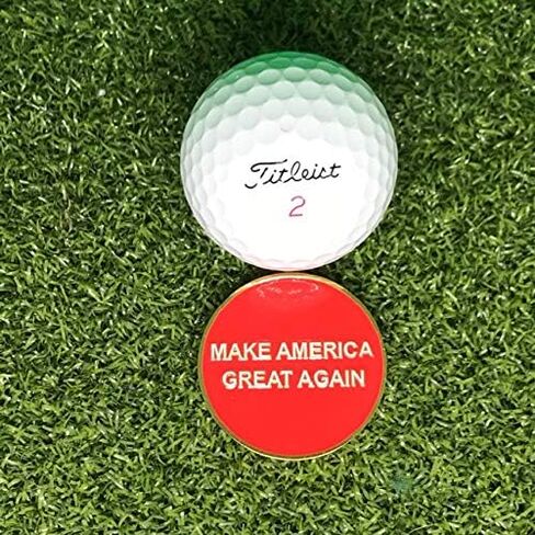 Golf Ball Mark- Make America Great in Saudi Arabia
