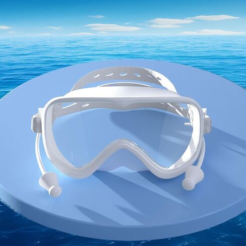 Swimming Goggles Swim Pool Goggles Anti Fog Anti UV No Leakage Clear Vision for Men Women Adults with Snorkeling and Swimming in Saudi Arabia