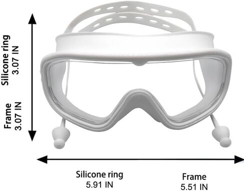 Swimming Goggles Swim Pool Goggles Anti Fog Anti UV No Leakage Clear Vision for Men Women Adults with Snorkeling and Swimming in Saudi Arabia
