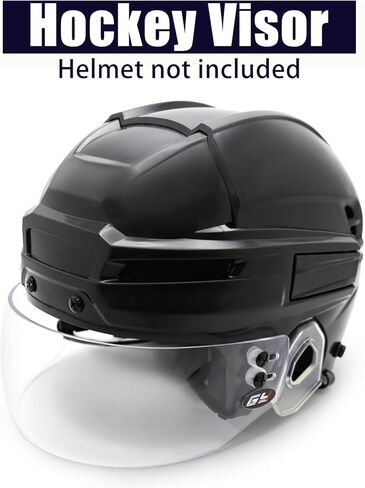 Gy Hockey Visor Clear Hockey Hulmet Hourd Hockey Hight Half Face Compoor Into Inti-Fog/Outsid in Kuwait