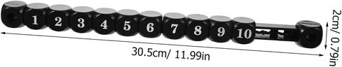 2pcs Foosball Score Counters Portable Multi-Functional Scorekeepers for Table Football Soccer Games Plastic Scoring Markers for Standard Football Tables in Saudi Arabia