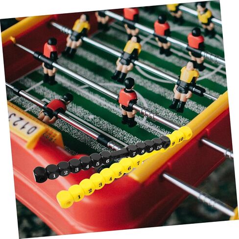 2pcs Foosball Score Counters Portable Multi-Functional Scorekeepers for Table Football Soccer Games Plastic Scoring Markers for Standard Football Tables in Saudi Arabia