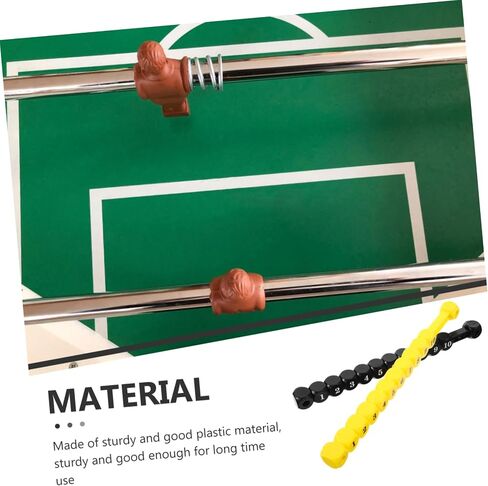2pcs Foosball Score Counters Portable Multi-Functional Scorekeepers for Table Football Soccer Games Plastic Scoring Markers for Standard Football Tables in Saudi Arabia