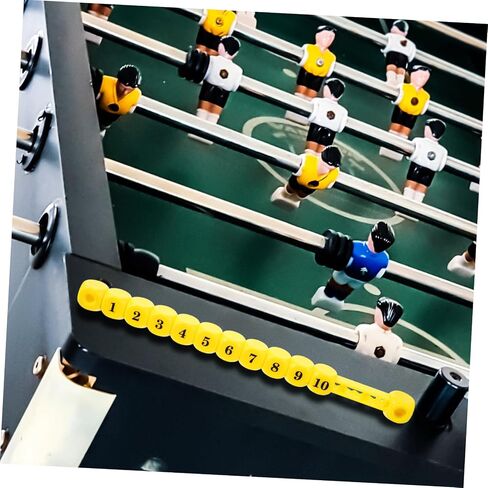 2pcs Foosball Score Counters Portable Multi-Functional Scorekeepers for Table Football Soccer Games Plastic Scoring Markers for Standard Football Tables in Saudi Arabia