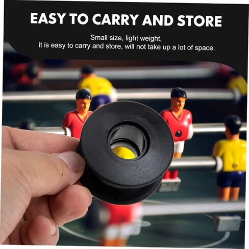 Kisangel Universal Foosball Rod Bearings 10 أزواج من 5/8 16 مم من البلاستيك لطاولة كرة القدم البطانات القوية لسطح الطاولة ملحقات كرة القدم لتعزيز اللعب in Saudi Arabia