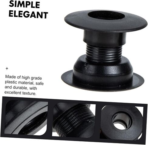 Kisangel Universal Foosball Rod Bearings 10 أزواج من 5/8 16 مم من البلاستيك لطاولة كرة القدم البطانات القوية لسطح الطاولة ملحقات كرة القدم لتعزيز اللعب in Saudi Arabia