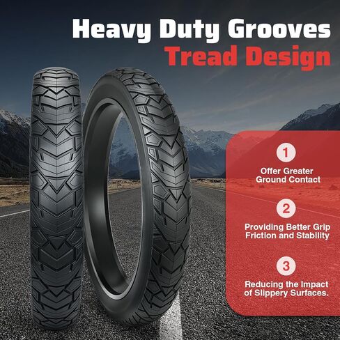 ZUKKA 20/26x 4.0 E-Bike Tire 1/2 Pack Fat Tire High Performance Fat Tire/White Wall Tire Replacement Tire Folding Mountain Bike Tire High-Density Bike Tires for MTB E Bikes in Saudi Arabia
